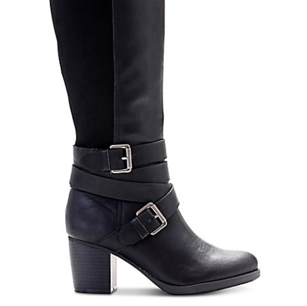 Style & Co Jomaris Mixed-Media Boots
